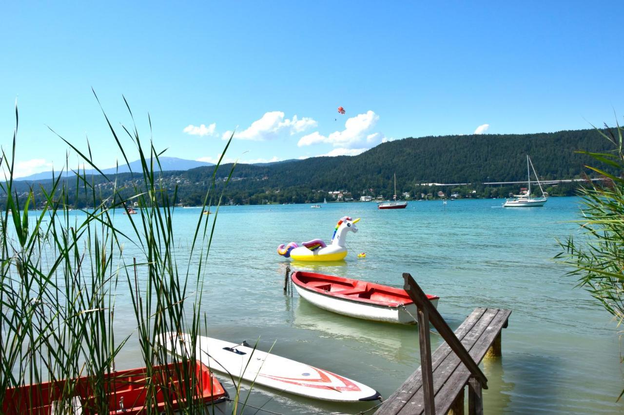 Ferienwohnung Schellander Privatstrand Velden am Wörthersee Exterior foto