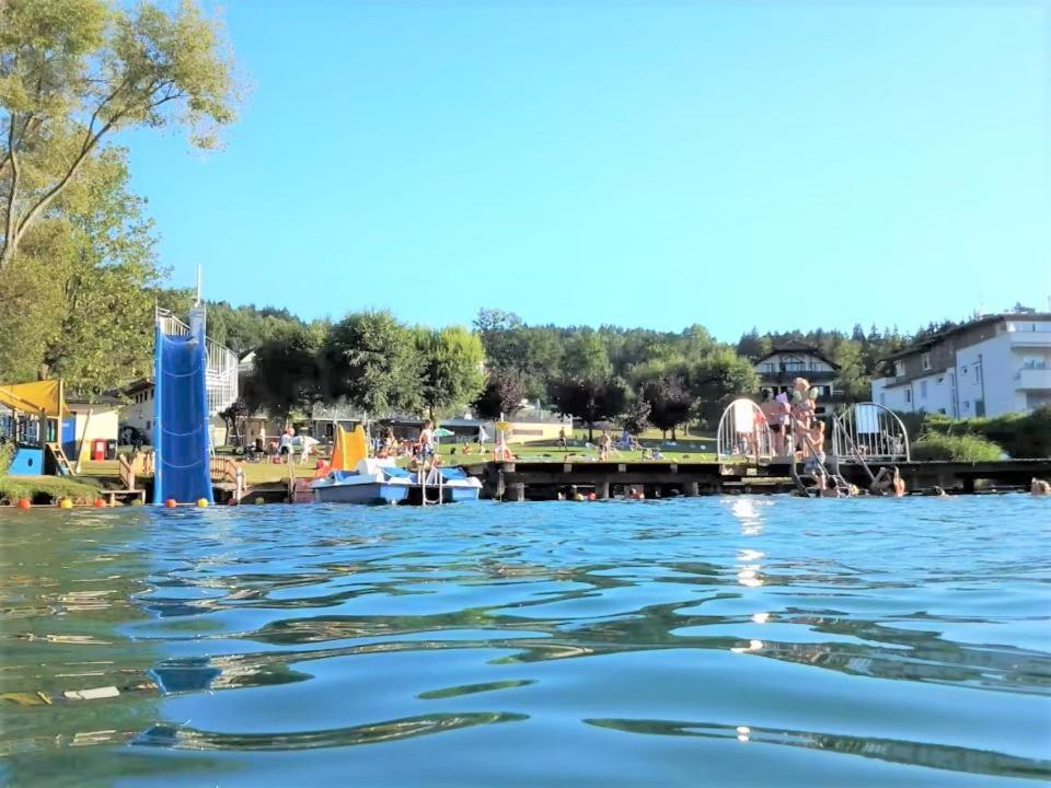 Ferienwohnung Schellander Privatstrand Velden am Wörthersee Exterior foto